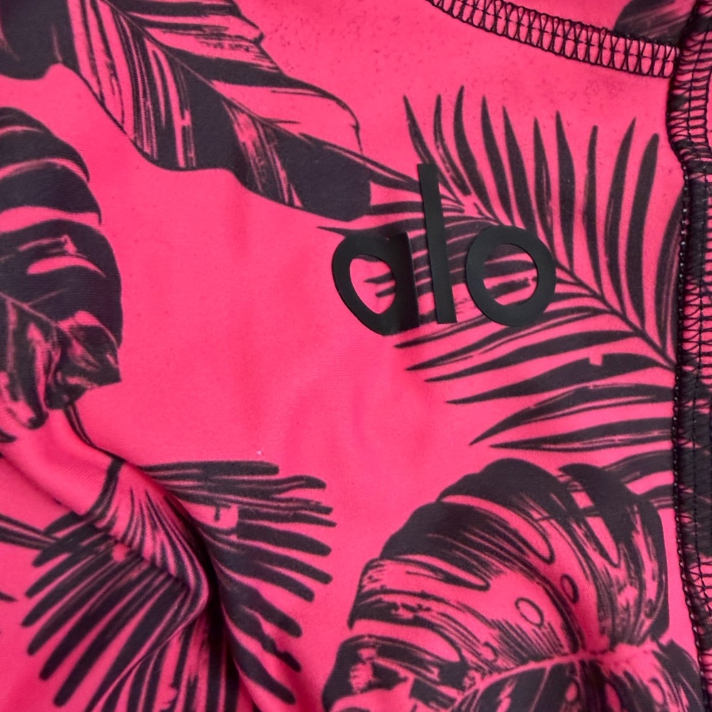 NWT Alo yoga Matching Set tropical Jungle Print Sample - Picture 6 of 12